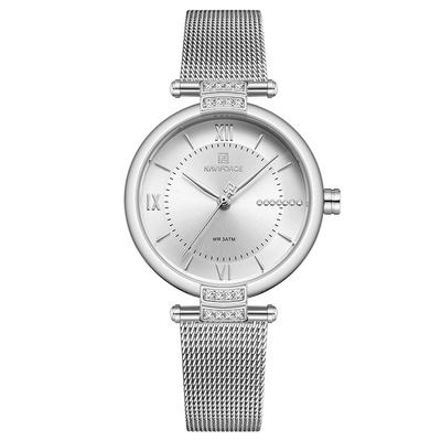 Relógio de Pulso Feminino Quartz com Cristais - Edição Princess